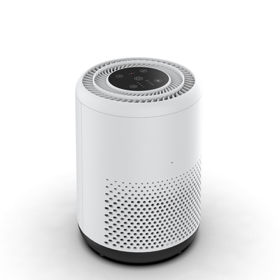 Purificateur d'air de bureau à moteur en courant continu de 12 W en plastique ABS 120 m3/h