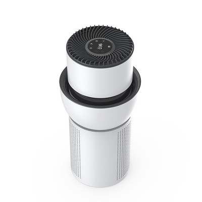 24m2-48m2 Humidificateur d'allergie blanc Purificateur d'air tout en un