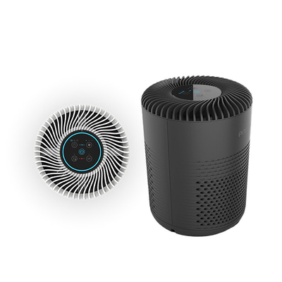 Purificateur d'air de bureau intérieur de petite taille, de couleur noire, pour usage familial