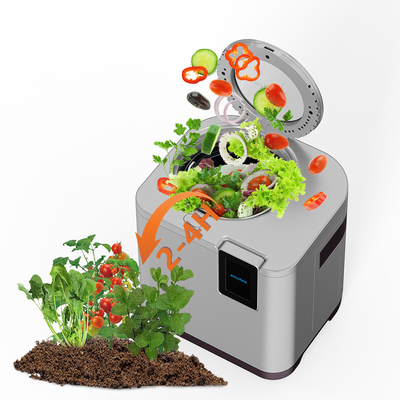 4.5L Composteur de déchets alimentaires domestiques de grande capacité avec filtre au charbon actif