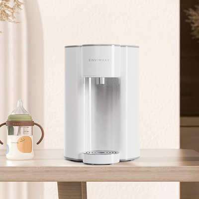 Distributeur d'eau chaude instantanée sans plomberie à 4 étapes avec chauffage en 3 secondes et 7 températures