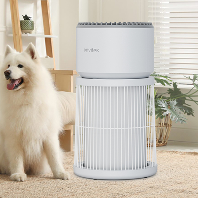 Purificateur d'air portable pour la maison 3 en 1 True HEPA Filtre Purificateur d'air pour animaux de compagnie pour les cheveux des animaux de compagnie